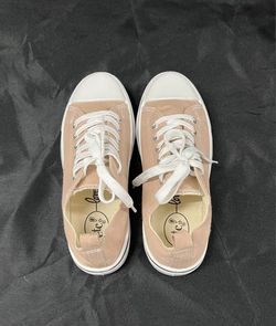 Rue 21 Etc Pink Canvas Lace Up Low Top Sneaker