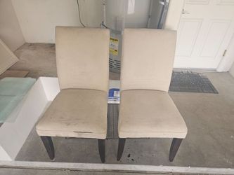 Set of 2 Upholstered Dining Chairs