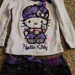 Girls Hello Kitty Outfit