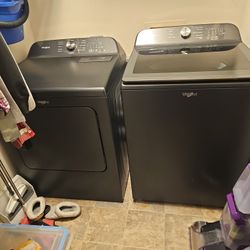 1 YEAR OLD WHIRLPOOL WASHER AND DRYER