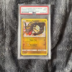 2017 Shining Legends PSA Grade 9 Shining Rayquaza