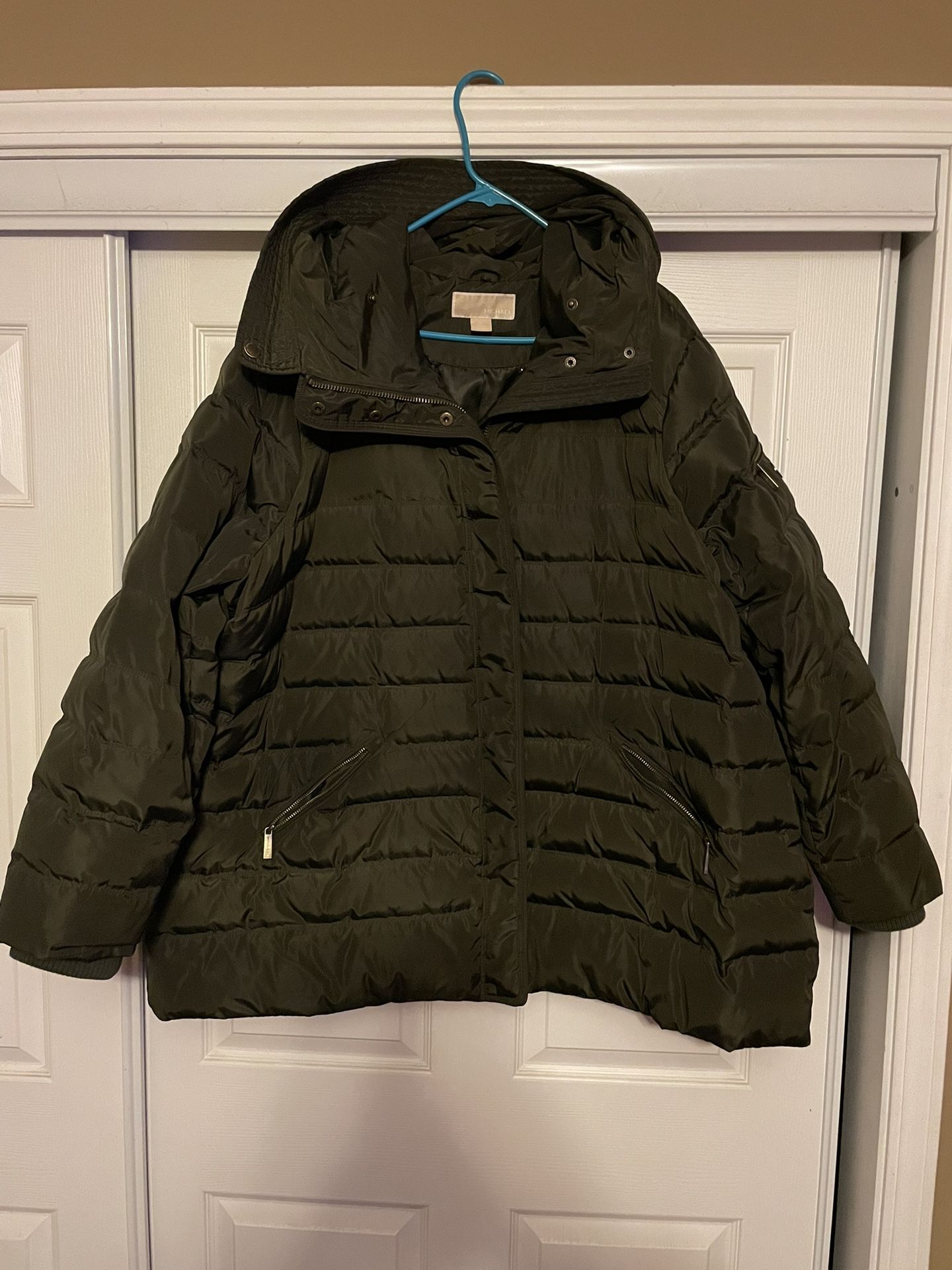 Michael Kors 3X Down/Feather Puffer Jacket