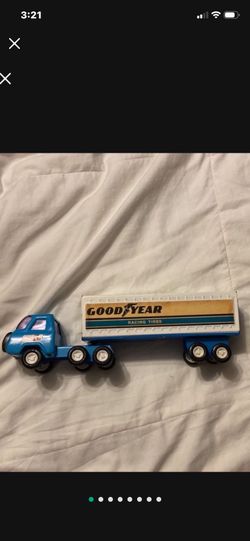 Buddy L Toy Goodyear Semi Truck And Trailer Complete