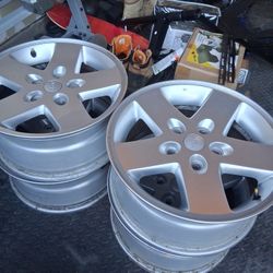 2012 JEEP Wrangler rims only with Tire Pressure Sensors