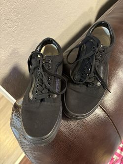 Black Vans Size 9 Women’s Low Top