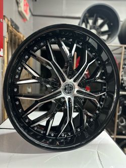 2Crave Gloss Black Machined Alloy Wheel