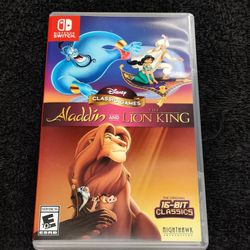 Nintendo Switch - Aladdin & Lion King for Sale in Mesa, AZ -