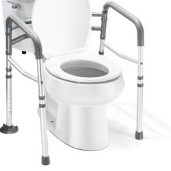 Bathroom Toilet Rail Gray - New