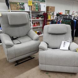 Flexsteel Zecliner Power Lift Sleep Recliner with Power Headrest & Lumbar