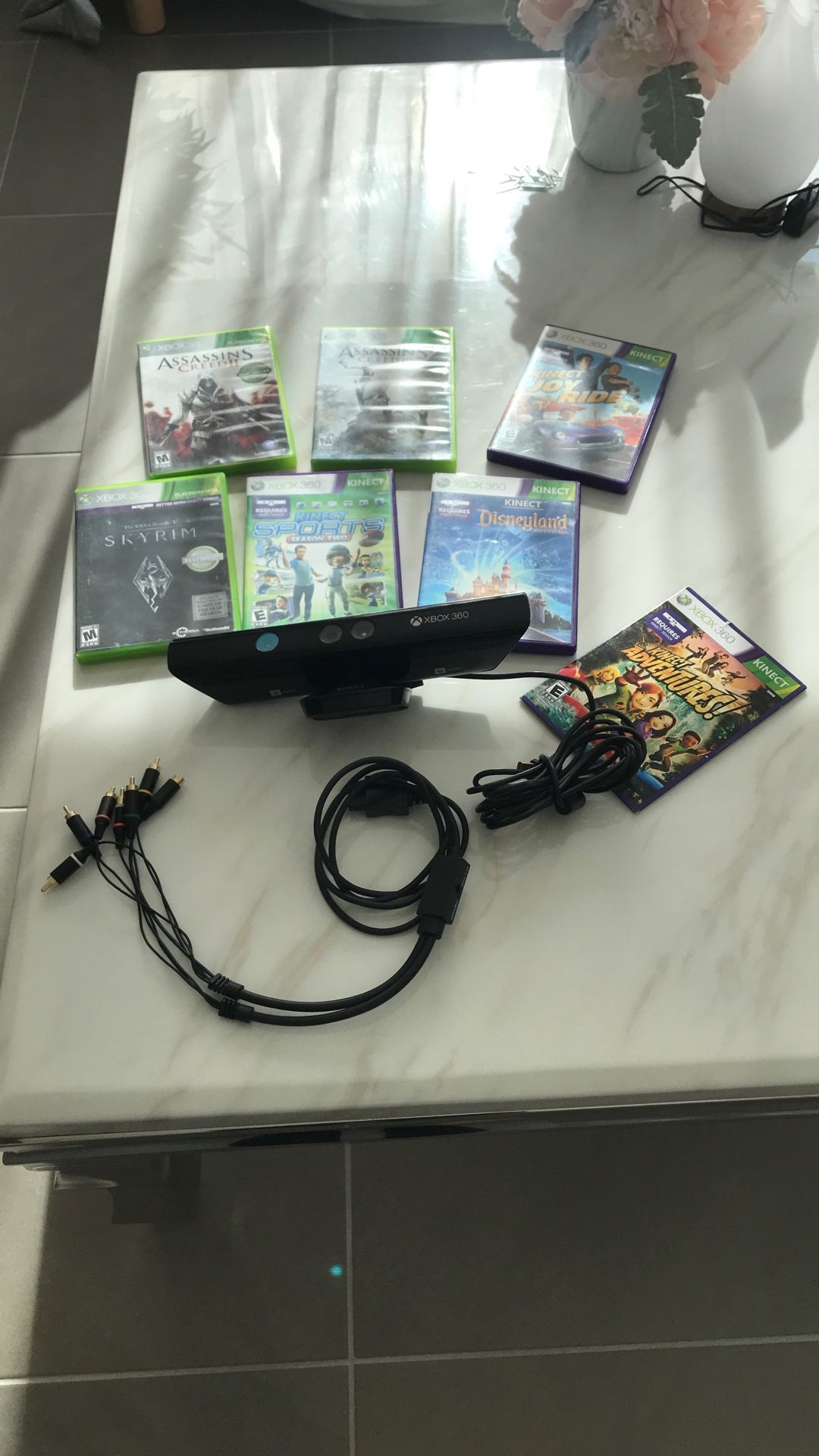 XBox 360 Kinect Game Bundle