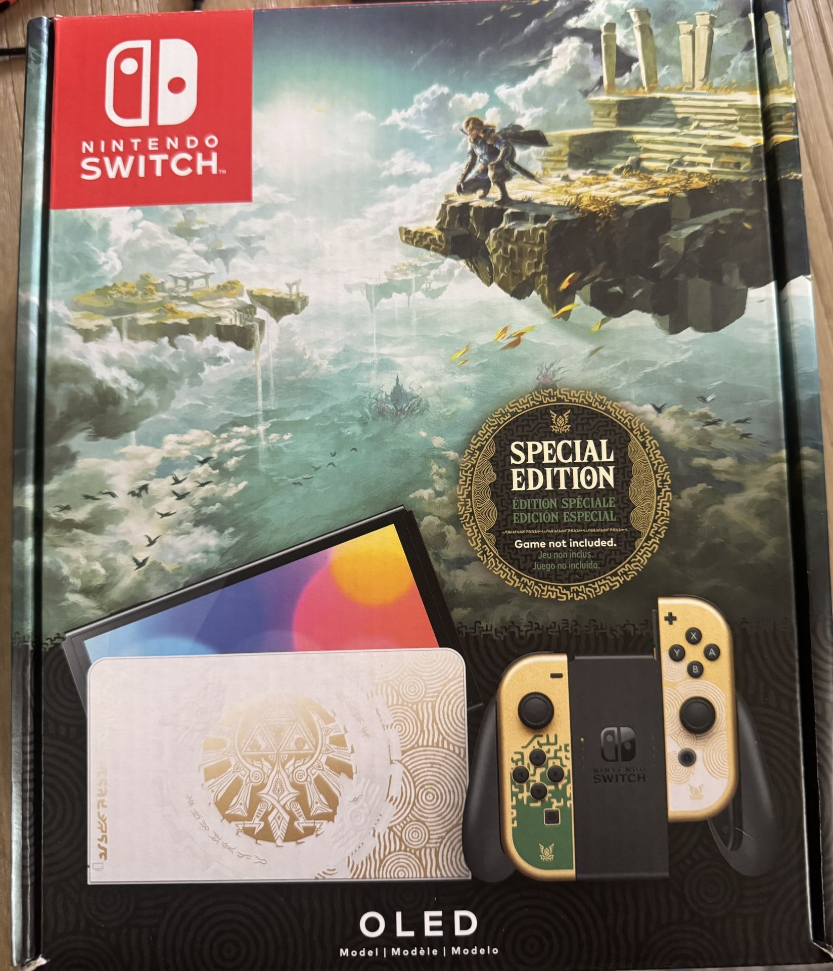 Nintendo Switch OLED Legend Of Zelda Edition
