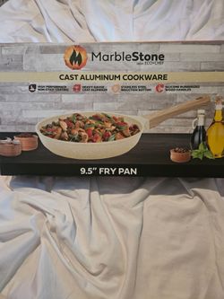 ECO CHEF MARBLE STONE 9.5" FRY PAN
