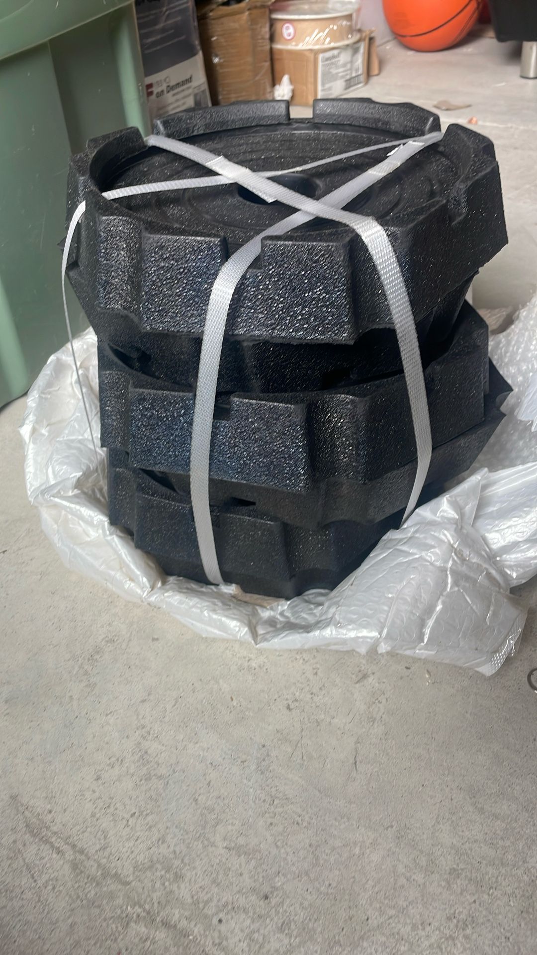 RV Jack Leveling Pads 9”Round Pack 6