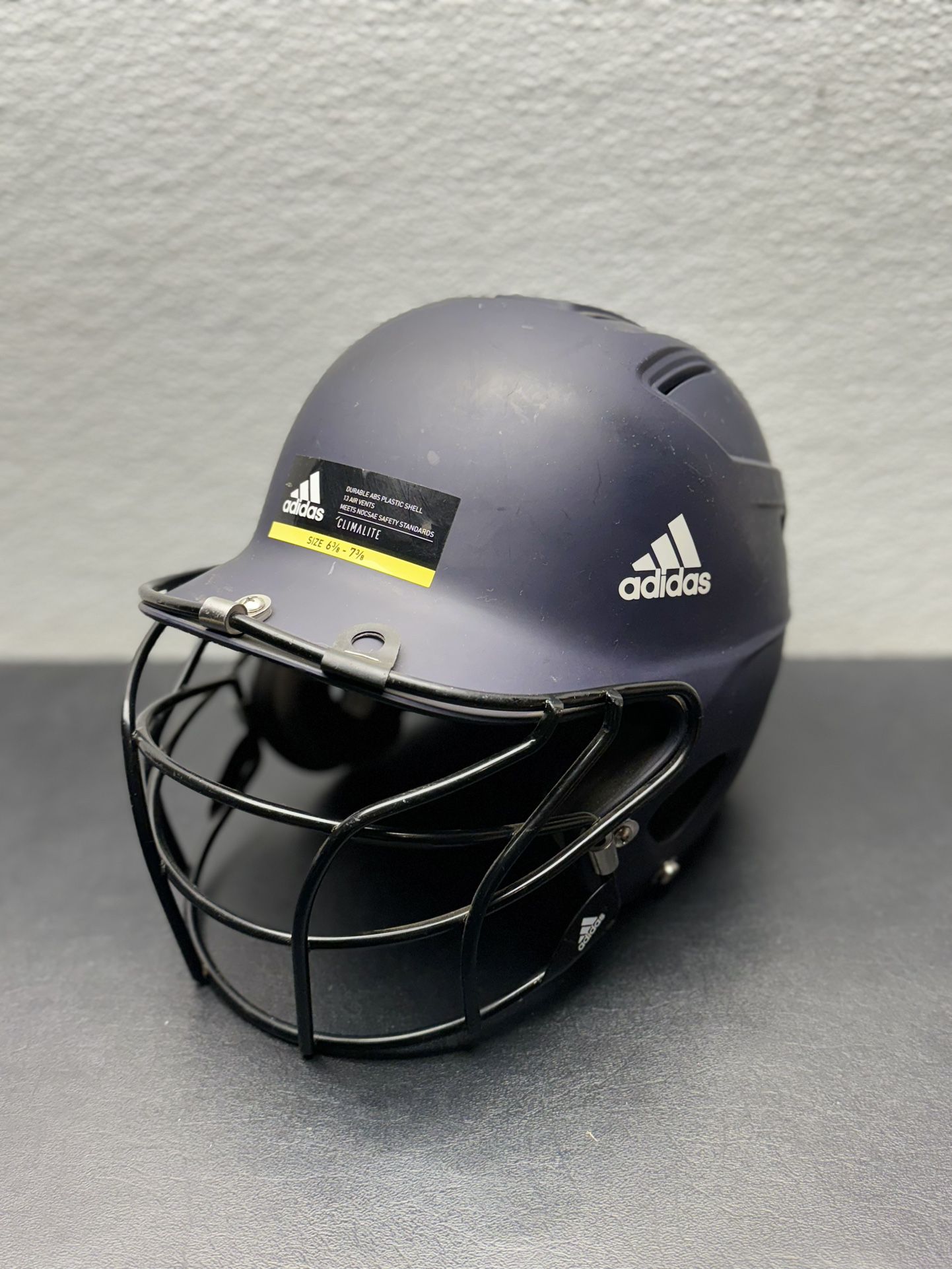 Adidas Fastpitch Softball Batting Helmet w/ Face Guard 