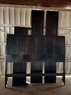 Bed frame. Real wood. Very sturdy