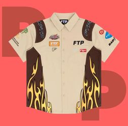 FTP Raceway Button Up Shirt (XX-Large)