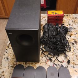 Bose Acustimass 6 Surround Speakers