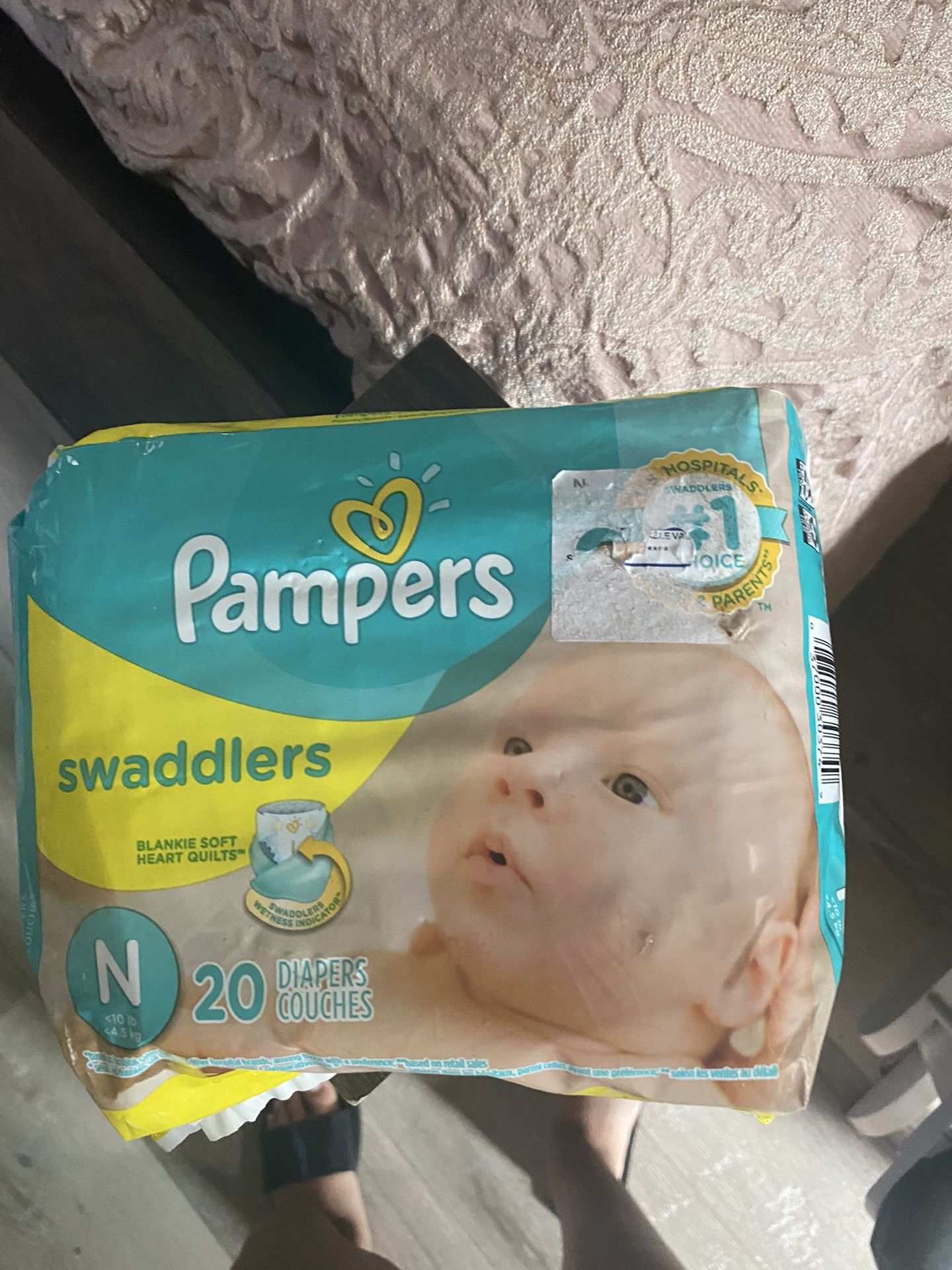 Pamper Size Newborn 20 Pack