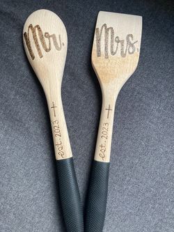 Mr. Mrs. Spatula Set