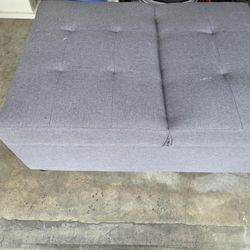 Light Gray Extendable Couch