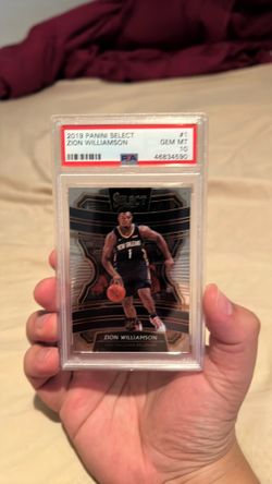 2019 Panini Select #1 Zion Williamson GEM MT 10