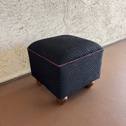 One New Cube Small Ottoman Footstool 
