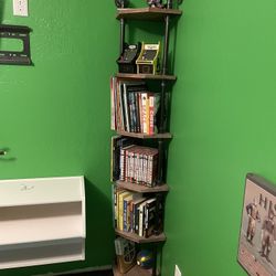 Industrial Pipe  Real Wood Corner & Wall Shelves - Modern/Rustic