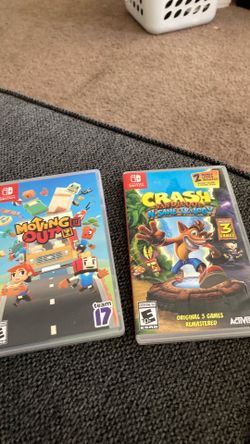 Nintendo Switch Games with charger