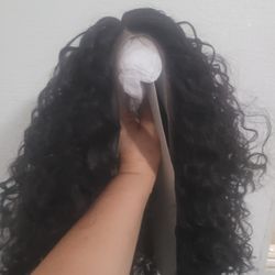 Wig Lace Deep Part Natural Looking