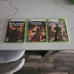Gears Of War Trilogy CIB Xbox 360