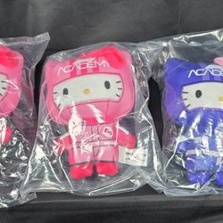 F1 Academy x Hello Kitty Purple And Pink Plush Bag Charm Las Vegas Grand Prix 2025 New