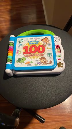 Lightly Used Leap Frog 100 Words Book