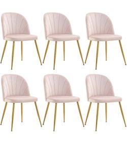 Dining Chair Set Of 6 New