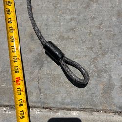 15 foot heavy duty eye cable