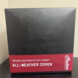 Brand New  Chief Indian Full All-Weather Cover, Black