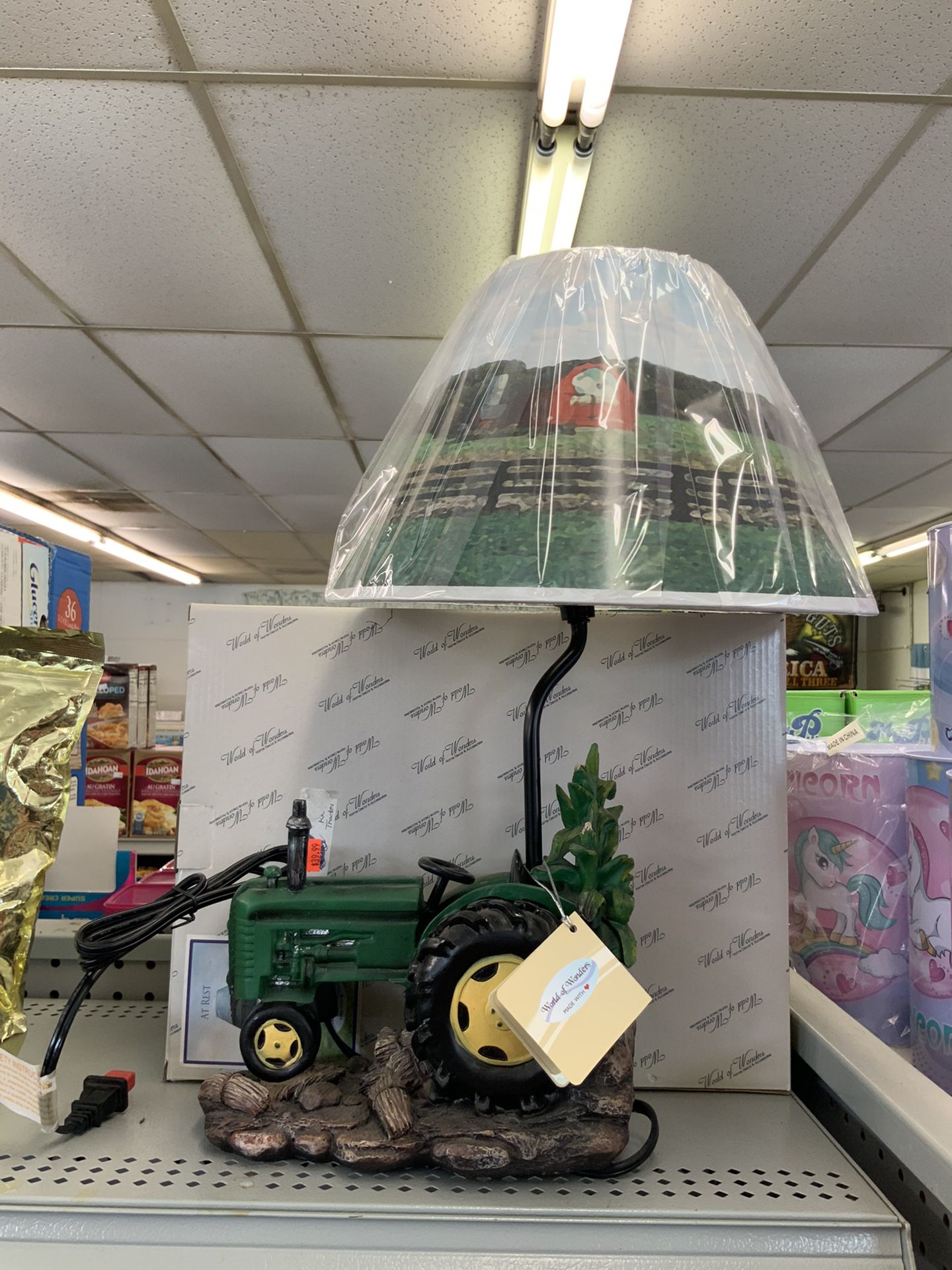 Farm Tractor Lamp
