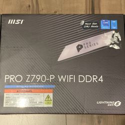 MSI PRO Z790-P WIFI DDR4 ATX LGA1700 Motherboard 