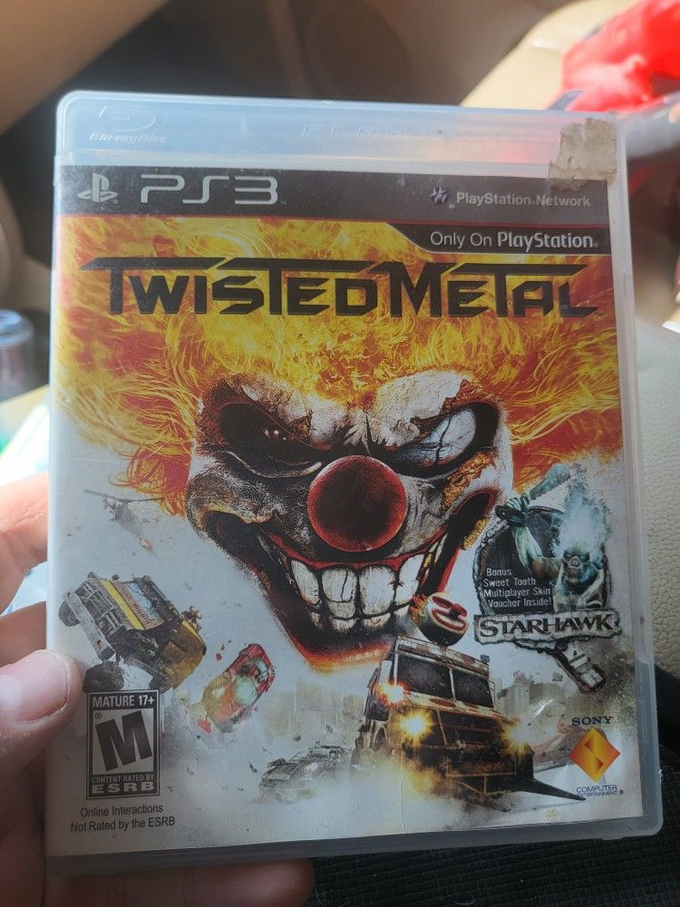 Playstation 3 twisted metal complete excellent condition Working perfectly