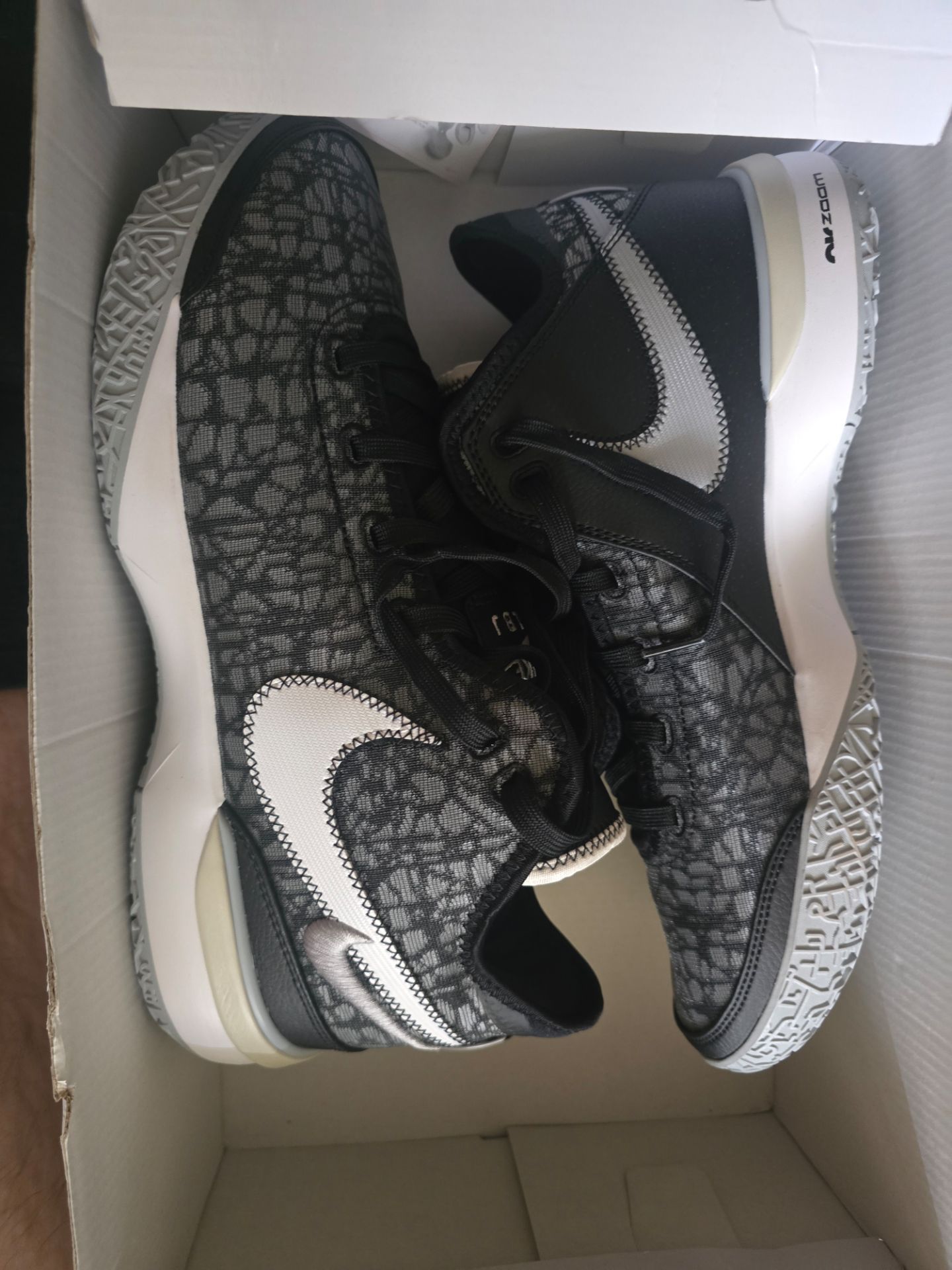 Nike LeBron NXXT Gen Low Top Wolf Grey Size 11.5M
