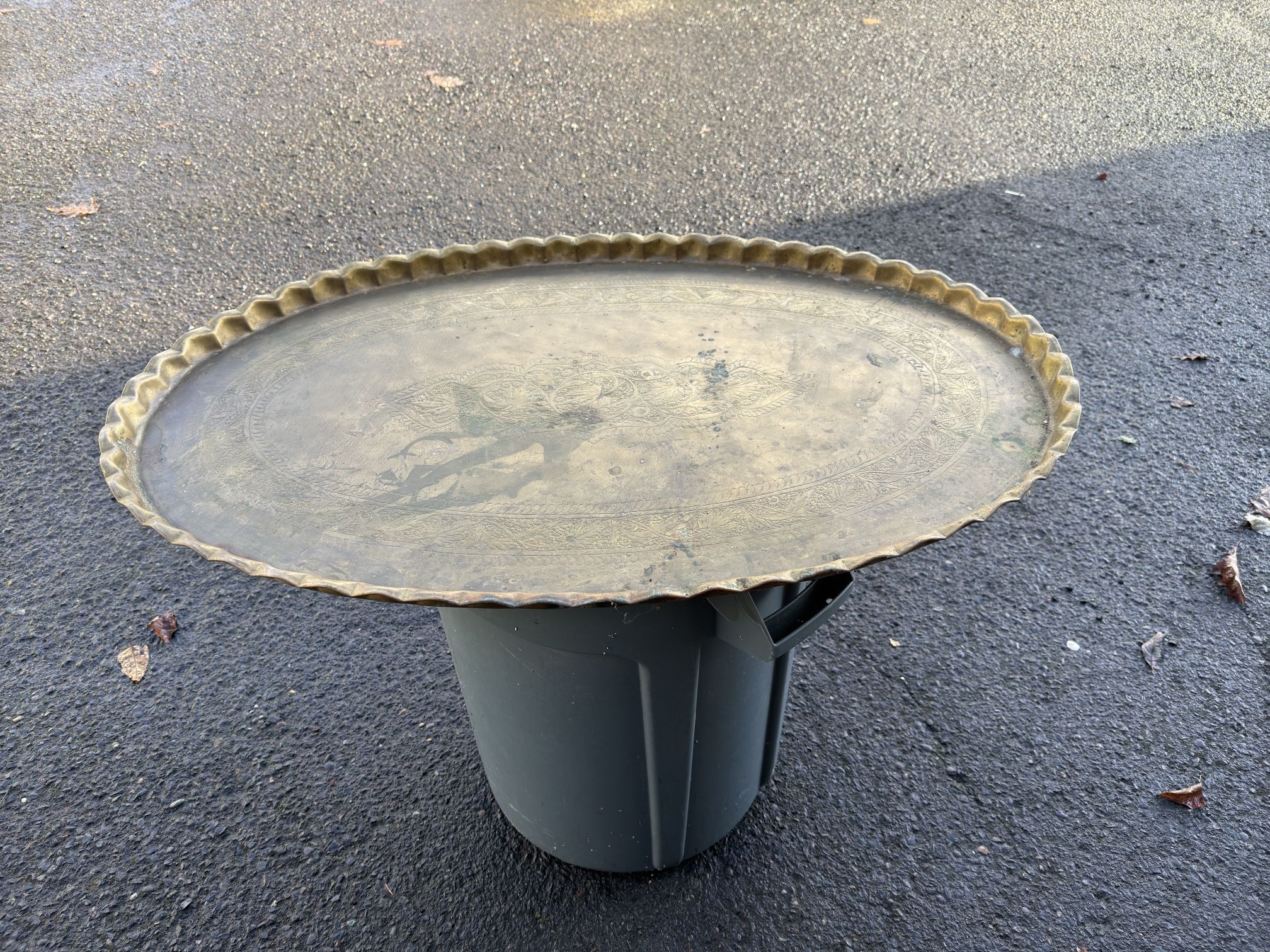 Vintage Brass Tray