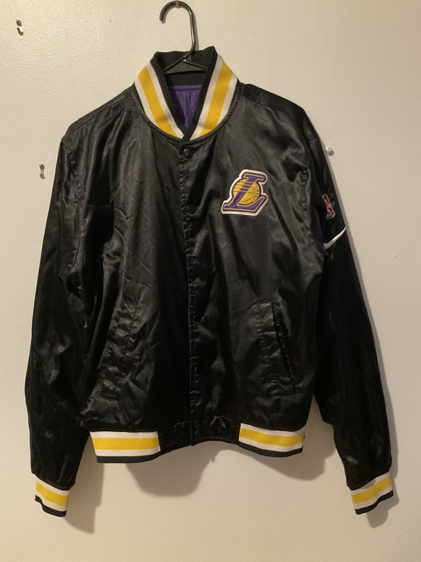 Lakers Jacket Reverse Inside And Out 2 Jackets In One