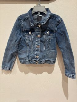 H&M- Kids Denim Jacket- Size 6-7