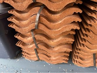 Barrel roof tiles