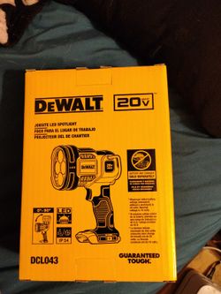 DeWalt Jobsite LED SPOTLIGHT 