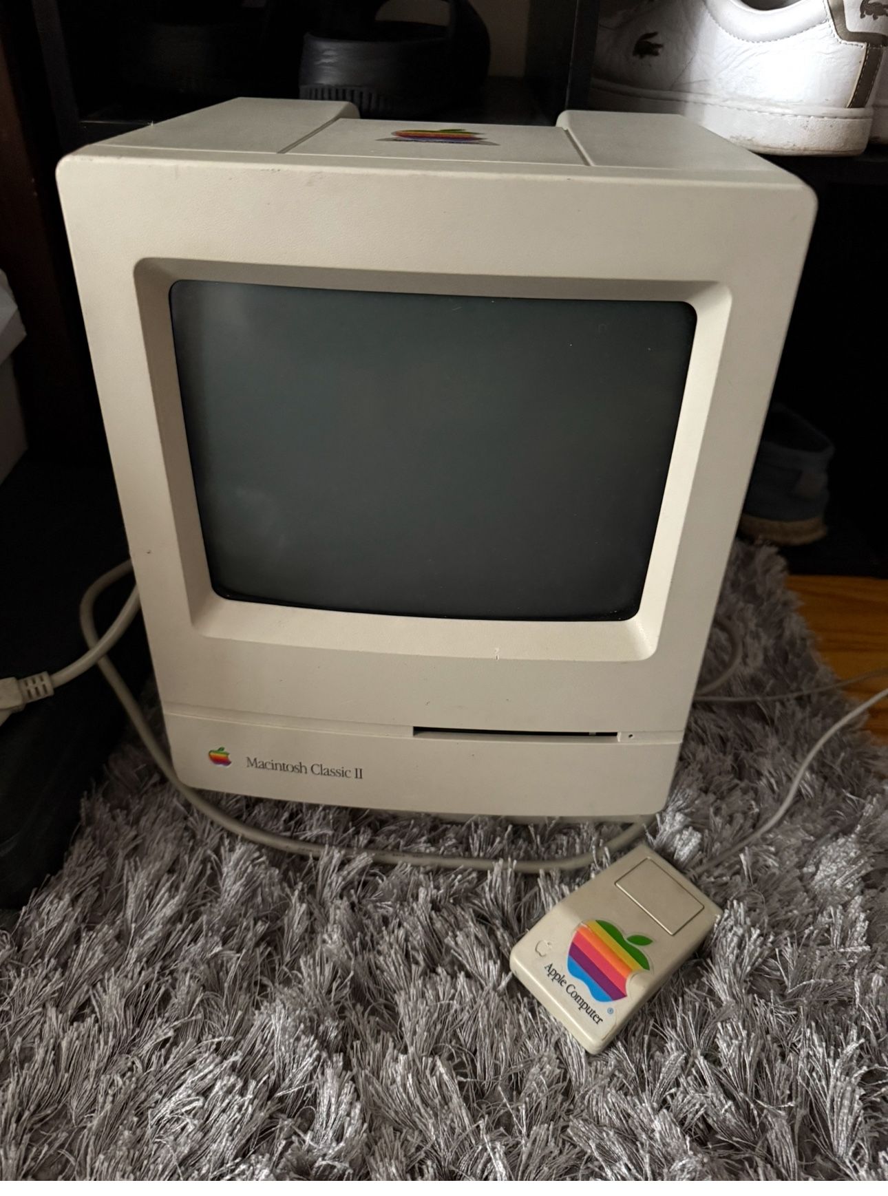 Apple Macintosh Classic II computer with Mouse