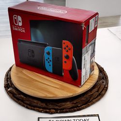 Nintendo Switch V2 Gaming Console - Pay $1 Today to Take it Home and Pay the Rest Later!