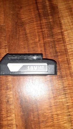Bosch battery 18 volt