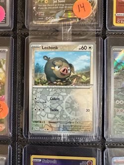 Lechonk Pokémon Card 155/198 Scarlet & Violet Pokemon Center Promo