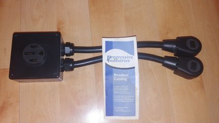 RV adapter. " cheater box" 50amp. 30/20 splitter