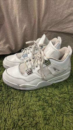 Jordan all white concrete style